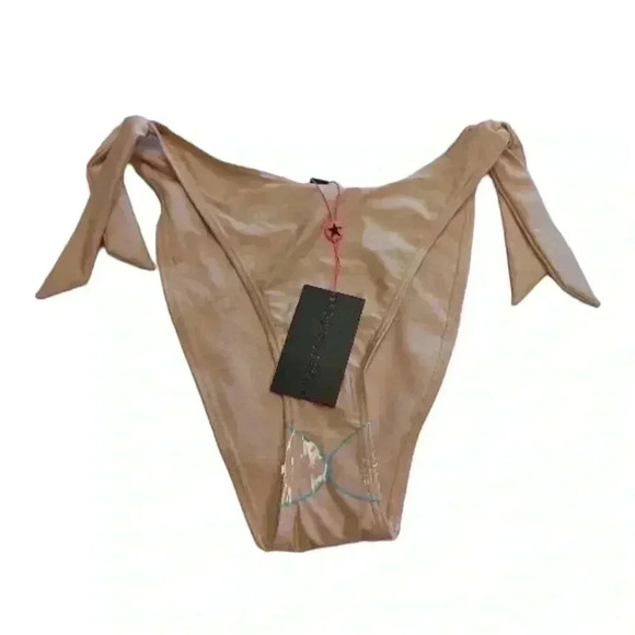 South Beach NWT Nude 2  Piece Bikini Size 12 - Picture 2 of 6